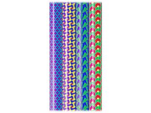 Clairefontaine Excellia - Papier cadeau - 70 cm x 2 m - 80 g/m² - différents motifs wax disponibles