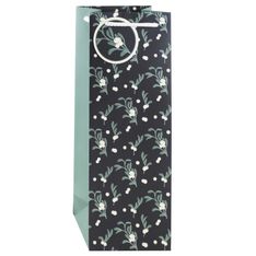 Clairefontaine Excellia Emeraude - Sac cadeau pour bouteille - 12,7 x 9 x 35,5 cm