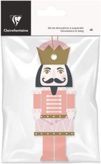 Clairefontaine Eurowrap - 6 Décors à suspendre - motif ritournelle