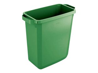 Durable - Poubelle 60L - poignées latérales - vert