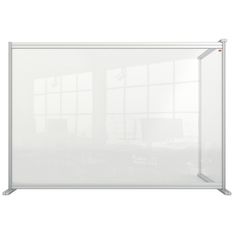 Nobo Premium Plus - Cloison de séparation/extension - 140 x 100 cm - acrylique clair