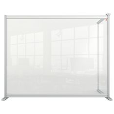 Nobo Premium Plus - Cloison de séparation/extension - 120 x 100 cm - acrylique clair