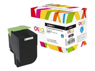 Cartouche laser remanufacturée Lexmark 24B6011 - noir - Owa