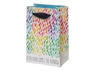 Legami - Sac cadeau "After Rain Comes the Rainbow"