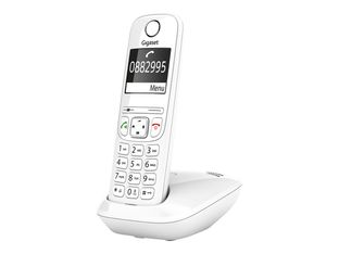 Gigaset AS690 - téléphone sans fil - blanc