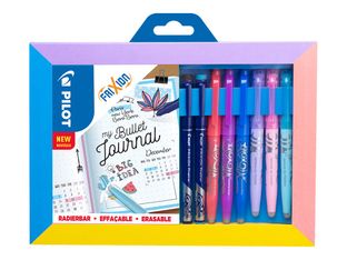 Pilot FriXion - Bullet journal avec stylos Frixion - 8 pièces