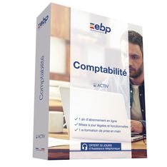 EBP Comptabilité ACTIV - abonnement 12 mois