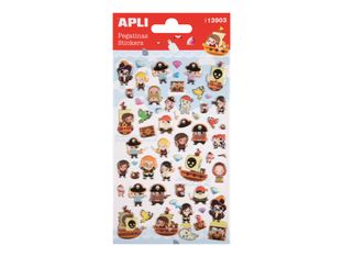 Apli Kids - Stickers résine pirates