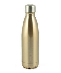 Gourde Bouteille isotherme - or paillettes - Yoko Design