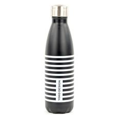 Gourde Bouteille isotherme - noir/blanc - Yoko Design