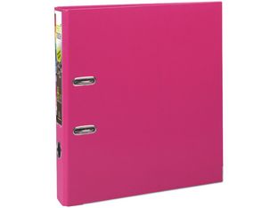Exacompta Prem'Touch - Classeur à levier - Dos 50 mm - A4 Maxi - framboise