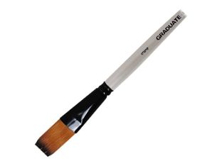 Daler-Rowney Graduate - Pinceau lavis plat - poil synthétique - N°3/4