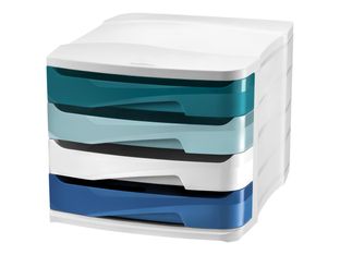Riviera by CEP  - Module de classement 4 tiroirs - multicolore