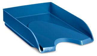 Riviera by CEP - Corbeille à courrier - format A4 - capacité : 450 feuilles - riviera bleu porcelaine