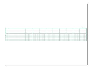 Exacompta - Piqûre comptable - 9 colonnes par page - 25 x 32 cm - 80 pages