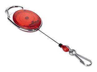 Durable - Enrouleur de badge rouge - 60 cm