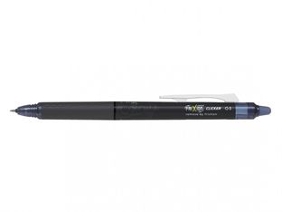 Pilot FriXion Point Clicker - Roller Gel effaçable - 0,5 mm - bleu noir