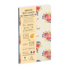 Agenda de poche Green by Julie Adore - 1 semaine sur 2 pages - 9 x 16 cm - disponible dans différentes couleurs - Exacompta