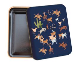 Quo Vadis - Boîte métal - Louise & Arthur - 8x10x2,5 cm - Métal