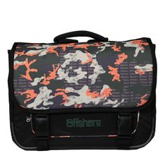 Cartable Offshore 38 cm - 2 compartiments - camouflage - Bagtrotter