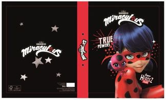 Classeur rigide Miraculous - 4 anneaux - Bagtrotter