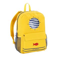 Sac à dos P'tit Matelot - 1 compartiment - jaune - Viquel