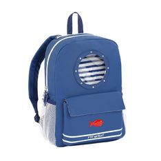 Sac à dos P'tit Matelot 1 compartiment - bleu - Viquel