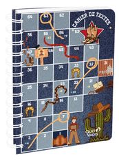 Cahier de textes spiralé Louise & Arthur - 15 x 21 cm - différents modèles disponibles - Quo Vadis