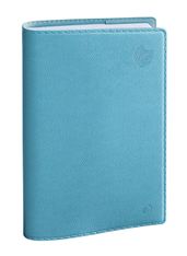 Agenda Equology - 1 jour par page - 12 x 17 cm - bleu - Quo Vadis