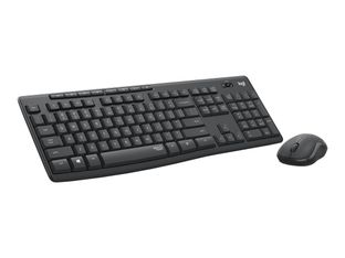 Logitech MK295 Silent - Ensemble clavier et souris sans fil - Azerty - graphite