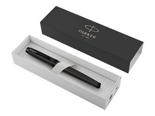 Parker IM Achromatic - Stylo plume noir mat - pointe fine
