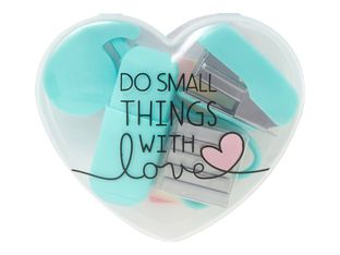 Legami - Mini set de fournitures de bureau - 6 pièces - plastique