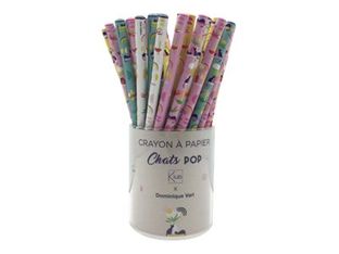 Kiub Bug Art - Crayon à papier - chats pop - différents modèles disponibles