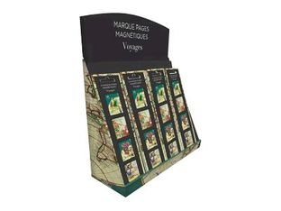 Kiub Bug Art - 4 Marque-pages magnétiques - voyage