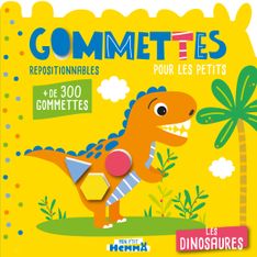 Mon p'tit hemma - Gommettes pour les petits - Les dinosaures