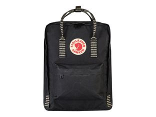 Fjällräven Kånken - Sac à dos 1 compartiment - noir rayé