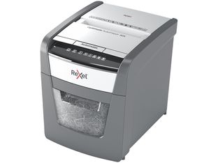 Rexel Optimum Auto+ 50X - destructeur de documents coupe croisée - 50 feuilles - Corbeille 20 litres