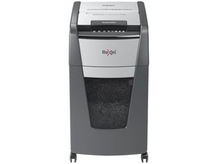 Rexel Optimum Auto+ 225M - destructeur de documents coupe croisée microparticules - 225 feuilles - Corbeille 60 litres