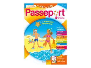 Passeport Cahier de Vacances - Du CE1 au CE2 - livre d'exercices