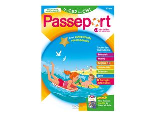 Passeport Cahier de Vacances - Du CE2 au CM1 - livre d'exercices