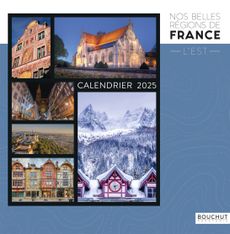 Calendrier illustré BOUCHUT 30 x 30 cm BELLES REGIONS DE FRANCE EST 70 %