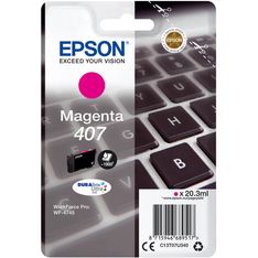 Epson 407 Clavier - magenta - cartouche d'encre originale