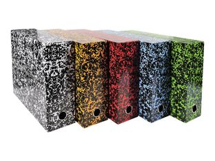 Exacompta Annonay - Boîte de transfert - dos 90 mm - toile - disponible dans différentes couleurs