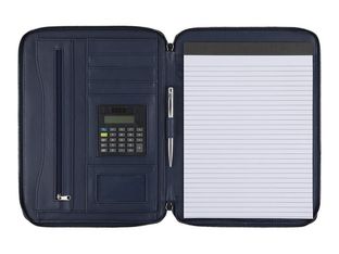 Oberthur Détroit - Conférencier A4 zippé - marine