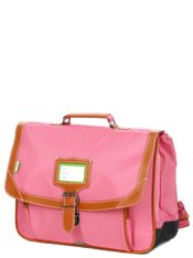 Cartable Tann's 38 cm - 2 compartiments - Portofino rose