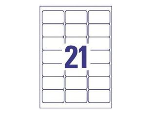 Avery - étiquettes adresses - 525 étiquette(s) - 63.5 x 38.1 mm