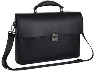 Oberthur Dakota - Cartable rigide 1 compartiment - noir