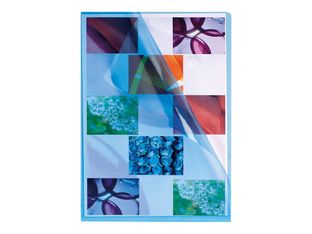 Exacompta - 50 Pochettes coin grainées - A4 - 12/100 - cristal