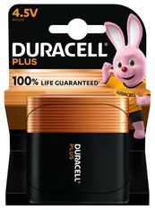 DURACELL 100% Plus - 1 pile alcaline - 3LR12 4,5V