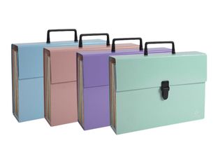 Exacompta Aquarel - Trieur à soufflet 18 positions - disponible dans différentes couleurs